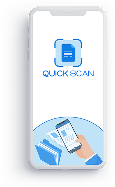 Basic features of QuickScan - document scanning App