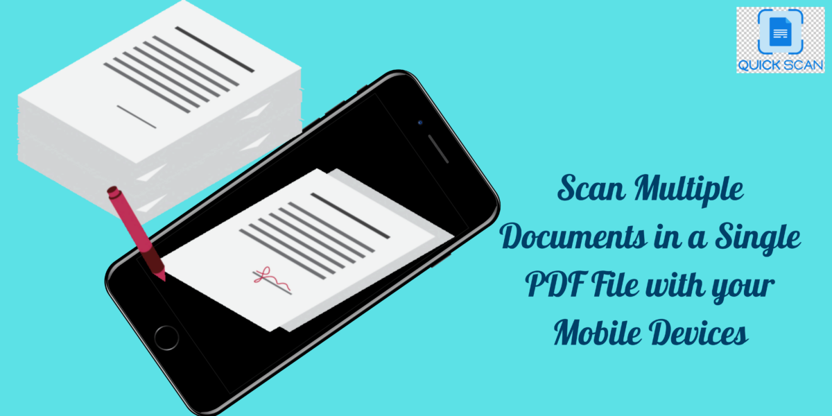 Scan Multiple Documents in a Single PDF File