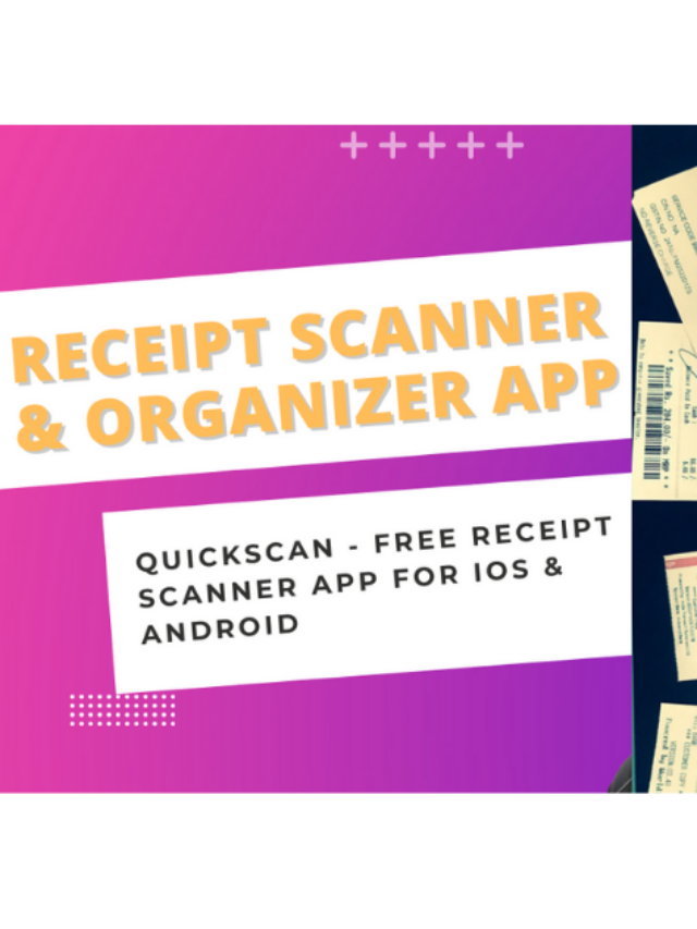 Free Receipt Scanner App Android