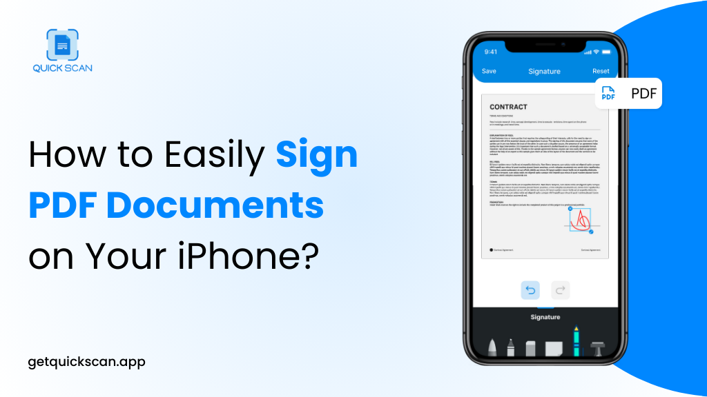 How to Easily Sign PDF Documents on Your iPhone?