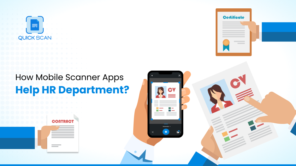 How Mobile Scanner App Help HR Department?