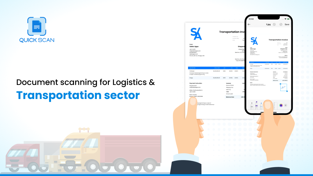 Document Scanning For Logistics & Transportation Sector